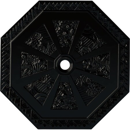 Spring Octagonal Ceiling Medallion (Fits Canopies Up To 3), 29 1/8OD X 2 1/4ID X 1 1/8P